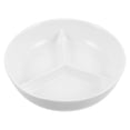 thumbnail image 3 of Bandeja de cerámica con divisiones: Plato decorativo de 3 compartimentos apto para microondas para comidas con porciones controladas - Presentación de aperitivos y comidas familiares, 3 of 7