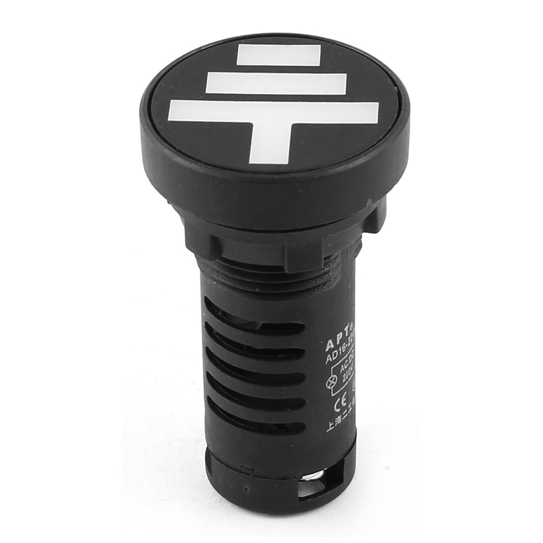 Grounding Position Indicator Red Light Lamp AD1622W/N /DC 220V