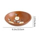 thumbnail image 3 of Bandeja Circular de Madera Colorida para Guardar Melones, Ideal para Cafeterías y Casas de Té., 3 of 6