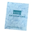 thumbnail image 2 of Libro de 120 colores de uñas, muestrario de colores de uñas, herramienta de manicura para esmalte en gel, salón de belleza. Azul, 2 of 9