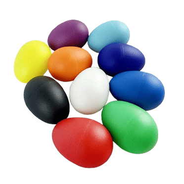 BESTSKY Egg Shaker,Perfect for Early Childhood Education Percussion Instrument,Ideal for Sensory Play Egg Shakers,Multicolor
