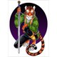 thumbnail image 1 of Diamante (DE4768) Tiger Girl 5D DIY Dibujo cuadrado Punto de cruz para regalo (XF036) 30x40cm Hugtrwg Para estrenar, 1 of 1