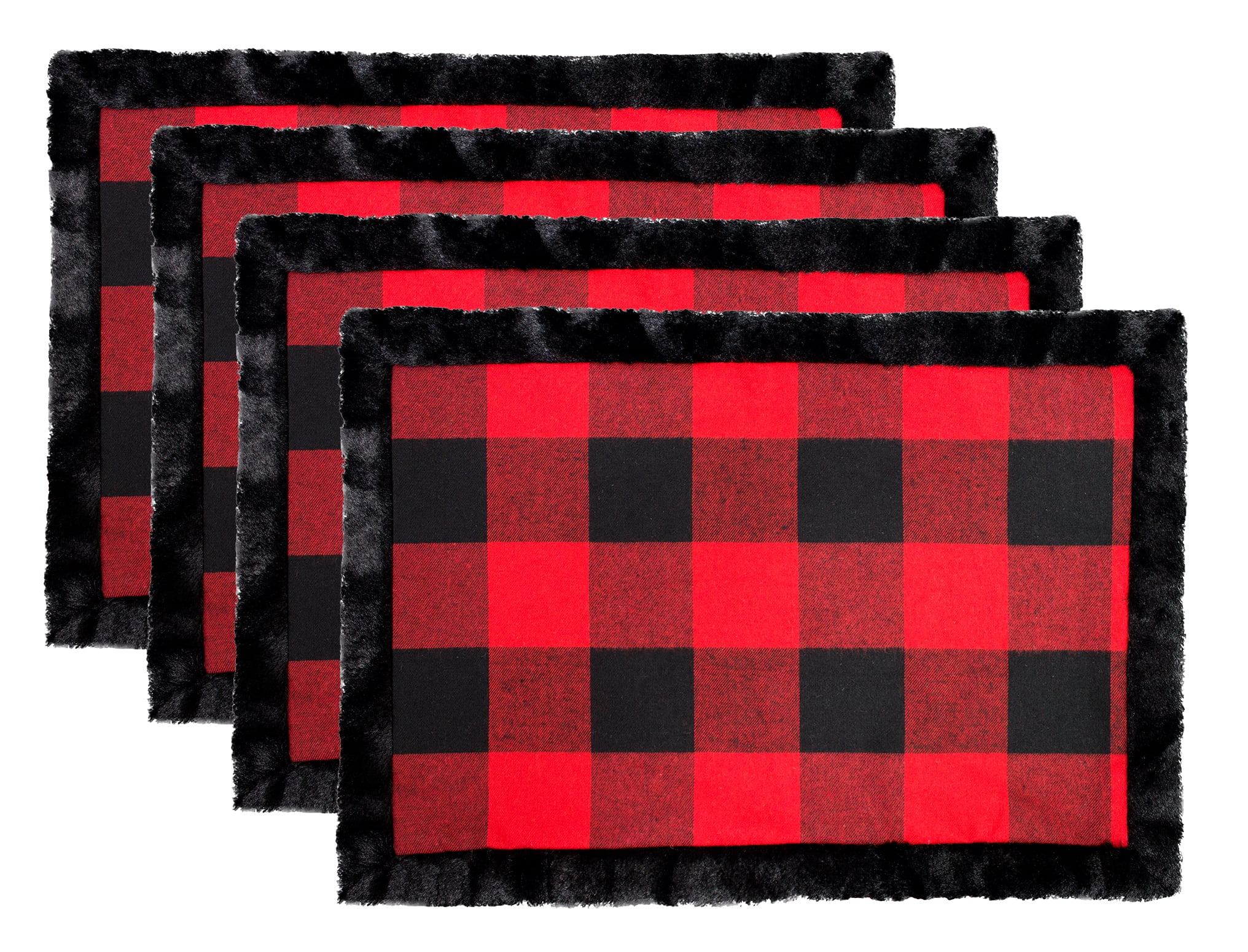 9pcs Red Black Buffalo Plaid Nesting Gift Boxes Set — Homeallin