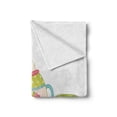 thumbnail image 2 of Tea Soft Flannel Fleece Throw Blanket, Classic Porcelain Teapots with Floral Ornamental Cups for Vintage Feminine Afternoon, Cozy Plush for Indoor and Outdoor Use, 60" x 80", Multicolor, by Ambesonne, 2 of 6