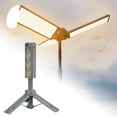 thumbnail image 4 of Klonfd Telescopic Camping With 40" Stand 80mAh Rechargeable Work Light 10LM IP44 Tripod Base Dimmable LED For Outdoor Work Hiking Emergency, 4 of 6
