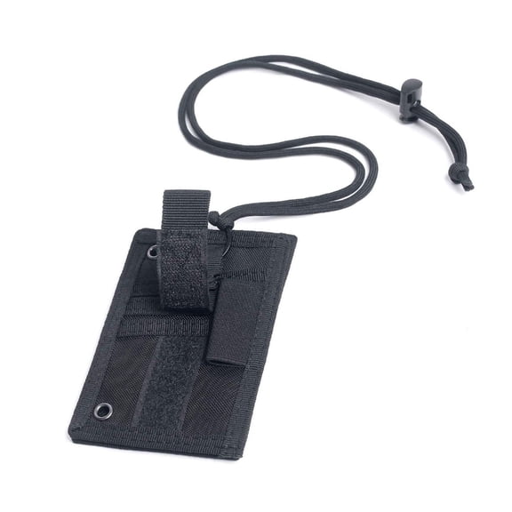 Lynono Card Carriers Tactic Card Holders Badge Pouches With Keychain And Tear Resistant