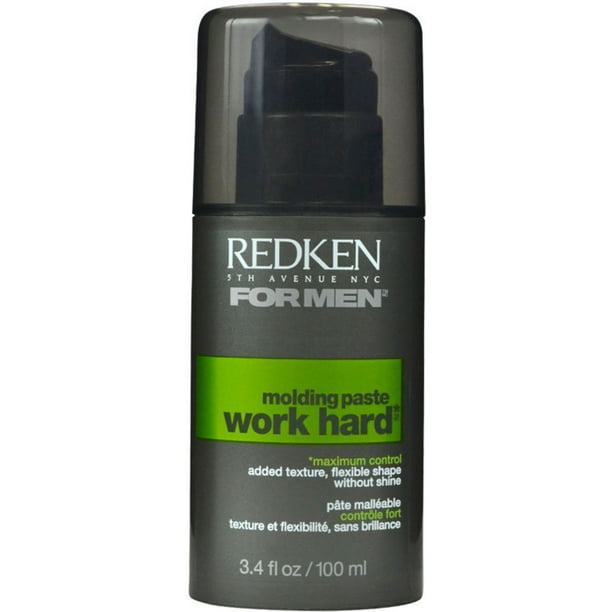 Redken Redken Work Hard Molding Hair Paste for Men, 3.4 Oz Walmart