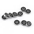 thumbnail image 3 of Dioche Deep Groove Ball Bearing, 608-2RS Mini Bearings Ball, For Roller Skates 3D Printer, 3 of 8
