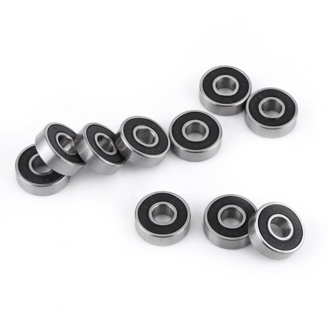 Micro Roulements, 10 Pcs 608-2RS Roulements à Billes Outil Accessoires Roulements à Billes Durabilité Prolongée