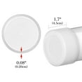 thumbnail image 2 of Linkidea 2 Pack Water Bottle Boot Compatible with Owala FreeSip/Twist/Potter 24oz Bottles, Silicone Anti-Slip Bottle Bottom Bumper Protector (Clear White), 2 of 6