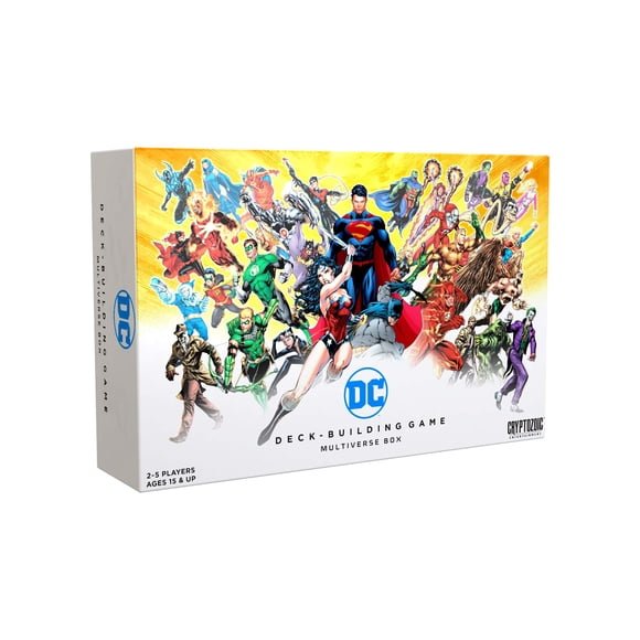 Caja de almacenamiento de juegos Cryptozoic DC Deck-Building Multiverse