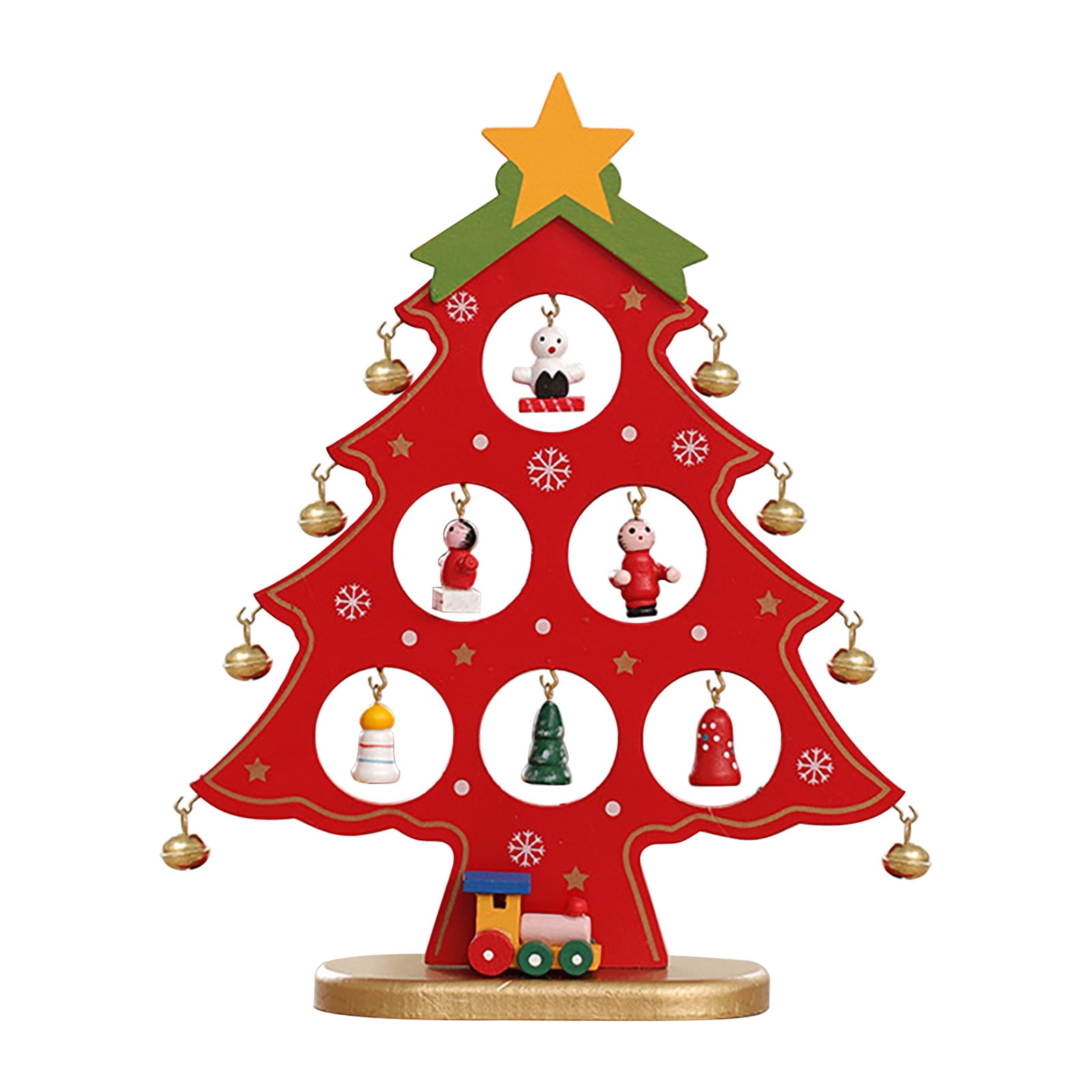 Vikakiooze 2022 Christmas Monolithic Wooden Christmas Tree Desktop vikakiooze-2022-christmas-monolithic-wooden-christmas-tree-desktop