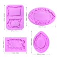 thumbnail image 2 of Set de 4 moldes de silicona con marco vintage acvcatto, 2 of 9