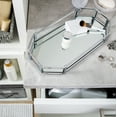 thumbnail image 4 of Home Details Octangular Chrome Vanity Mirror Tray, Chrome, 4 of 6