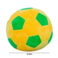 thumbnail image 3 of Football Pillow 11 Inch Football Shape Pillow Short Pile Football Throw Pillow Plush Toy Perfect For Kids Boys And Girls, Green Yellow, 3 of 7