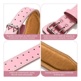 thumbnail image 4 of Gym Faja Lumbar Cinturón Pesas Ejercicio Mujer Y Guante 3pcs Xtellar rosa, 4 of 4