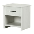 thumbnail image 2 of South Shore Fernley 1-Drawer Nightstand for Adult, in White Pine, 2 of 13