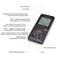 thumbnail image 3 of Radio Portátil HanRongDa HRD-767 con Banda Aérea, FM/AM, Pantalla LCD y Batería Recargable, Ideal para Viajes y Actividades al Aire Libre, Color Negro, 3 of 6