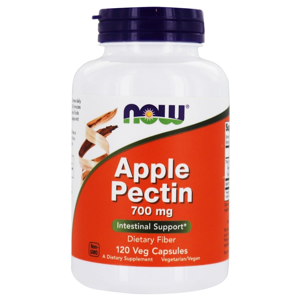 NOW Foods Apple Pectin 700 mg. 120 Vegetable Capsule(s)