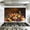 Color 1, variant on Kitchen Backsplash Peel and Stick Wall Murals Food Fruit Dining Brown Various Fruit Table Removable Mural 35.4"W x 23.6"H, Oil Proof Vinyl Wallpaper for Fireplace & Behind Stove