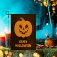 thumbnail image 2 of Moocorvic Halloween Garden Flag Happy 18x12 Halloween Pumpkin Garden Flag Double Sided Black Check Halloween Yard Flag for Garden Patio Lawn Outside Garden Decor, 2 of 7