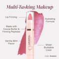 thumbnail image 2 of Mineral Fusion NEW Sheer Moisture Lip Tint, Buildable Lip Color, Hydrating Lip Balm with Jojoba Oil, Shea Butter & More, Hydrates & Nourishes, FD&C Dye-Free & Hypoallergenic, Grateful, Fuchsia Pink, 2 of 4