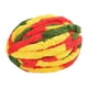 thumbnail image 4 of Hilo grueso de 27 m, hilo de crochet decorativo suave y voluminoso para suéteres, almohadas, Rojo amarillo verde, 4 of 9