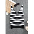 thumbnail image 4 of POGLIP Women's Black White Striped Tank Top, 4 of 6