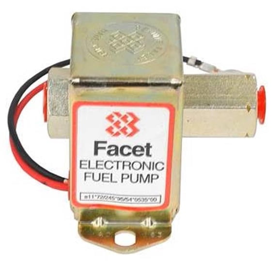 12V Facet Solid State Fuel Pump Fits 1.5-2.5Psi Carbureted Engines Facet 40163