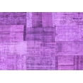 thumbnail image 1 of Ahgly Company Indoor Rectangle Patchwork Purple Transitional Area Rugs, 5' x 8', 1 of 4