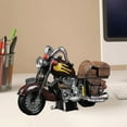 thumbnail image 4 of OEFNTAC Metal Motorcycle Ornament Desktop Figurine Personalized Living Room Bedroom Decor Vintage Copper Alloy Model Unique Gift 10.3x6.3in Home Showcase, 4 of 8