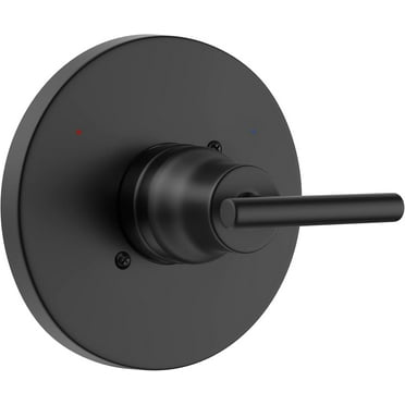 Innovire Replacement for Delta Faucet Trinsic 14 Series Single-Function Black Shower Valve Trim Kit, Shower Handle, Matte Black Shower Trim Kit T14059-BL (Cartridge and Valve Not Included) M