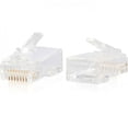 thumbnail image 1 of C2G Fiche Modulaire RJ45 Cat6 pour Câble Rond Solide/brin - 10pk, 1 of 1