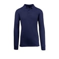 thumbnail image 5 of Men's Long Sleeve Polo Shirts, 5 of 10