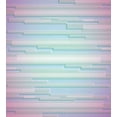 thumbnail image 3 of Ambesonne Abstract Duvet Cover Sets, Minimal Digital, 2-Queen, Lilac Blue, 3 of 7