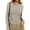 Bm-05 VG Beige, variant on Anygrew Women Long Sleeve Shirts Casual Fall Basic Slim Knit Ribbed Tops Stretch Crewneck T Shirt