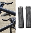thumbnail image 3 of 2 Pieces Handlebar Grips Slip Tpr Rubber handheld grip for BMX Cycling Folding Bike Scooter Mountain Bike , Black, 3 of 9
