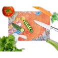 thumbnail image 2 of Carolines Treasures 6033LCB Cat Glass Cutting Board Large, 12H x 16W, multicolor, 2 of 2