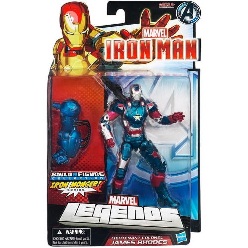 Marvel Iron Man Marvel Legends Lieutenant Colonel James Rhodes Figure 6 Inches