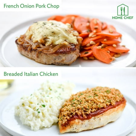 Home Chef Meal Kits, Calorie Conscious Dinner for 2. 2 Meals