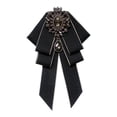 thumbnail image 3 of Broche de lazo preanudado para mujer, accesorio de moda novedoso. Estilo D, 3 of 9