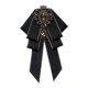 thumbnail image 3 of Broche de lazo preatado para mujer, broche de pajarita con cuentas, accesorio ligero para disfraz Estilo D, 3 of 8