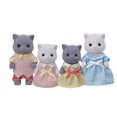 thumbnail image 1 of Famille Persian Cat de Calico Critters, ensemble de 4 poupées figurines à collectionner, 1 of 7