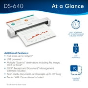 Brother Portable DS-640 Compact Mobile Document Scanner