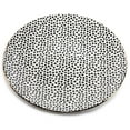 thumbnail image 3 of (2 pack) Thyme & Table Dot Ceramic Salad Plate Black and White, 3 of 6