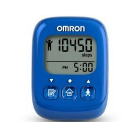 Omron HJ325 Alvita Ultimate Pedometer, Blue (Best Wrist Pedometer For Walking)