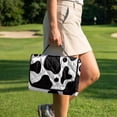 thumbnail image 4 of Yuyamidu Cow Print Golf Cart Seat Covers for 2 Seats Cute Golf Cart Seat Towel Blanket with Front Pockets Travel Sports Club Car Accessories Protect Your Golf Cart Seat, 4 of 8