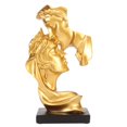 thumbnail image 2 of Embrasser la Sculpture d'Amoureux, Embrasser les Statues d'Amoureux en Résine Couple Art Sculpture Moderne Romantique Couple Figurine Design Révolutionnaire, 2 of 14