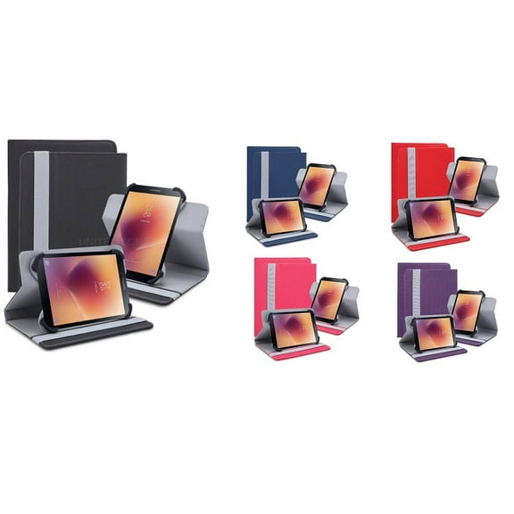 9 inch Unversal Tablet Case, Full Protection Foldable Kickstand for 9 inch Uiversal Tablet Case Black