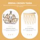 thumbnail image 4 of unbranded Para De Aleación De Zinc Con Dorados Decorativa Para Bodas Y Fiestas, 4 of 6